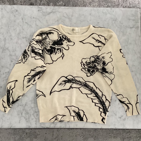 Vintage 80s Wool Angora Sweater - Picture 7 of 9